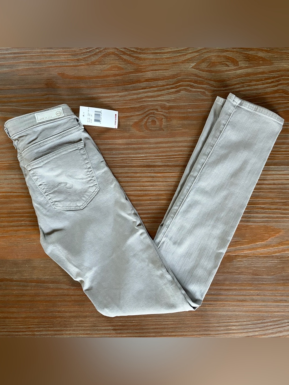 NWT AG the Prima Mid-Rise Cigarette Stretch Jeans